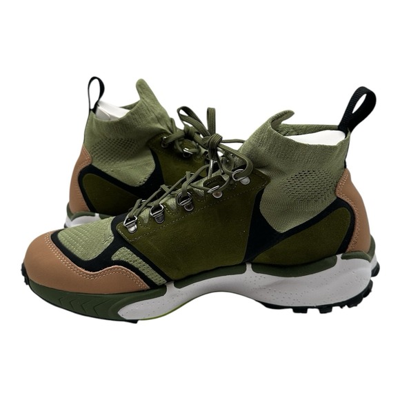 Nike Air Zoom Talaria Mid Flyknit Premium Shoes Mens 10.5 Palm/Legion Green FK - Picture 3 of 14